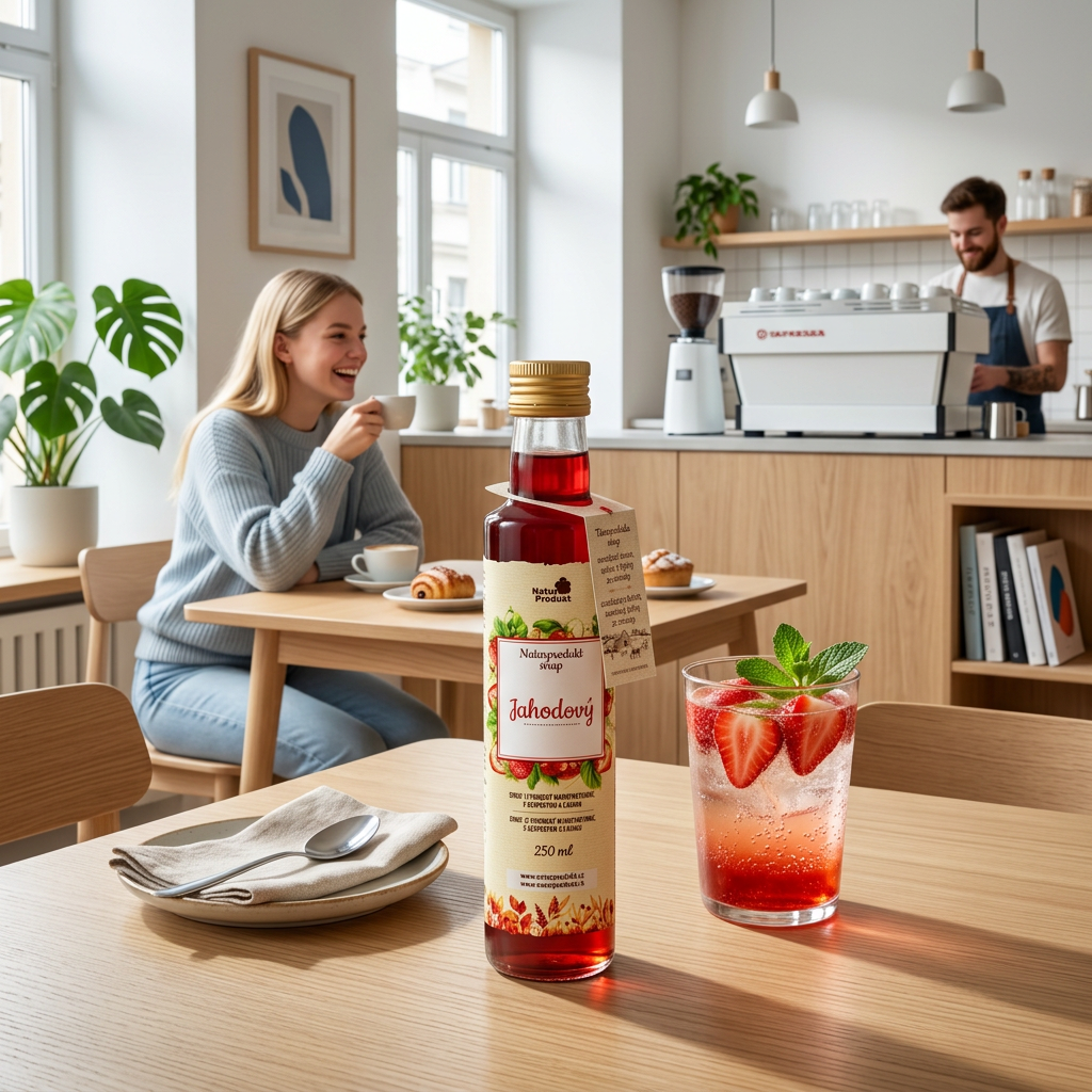 Naturprodukt sirup Jahodový 250 ml