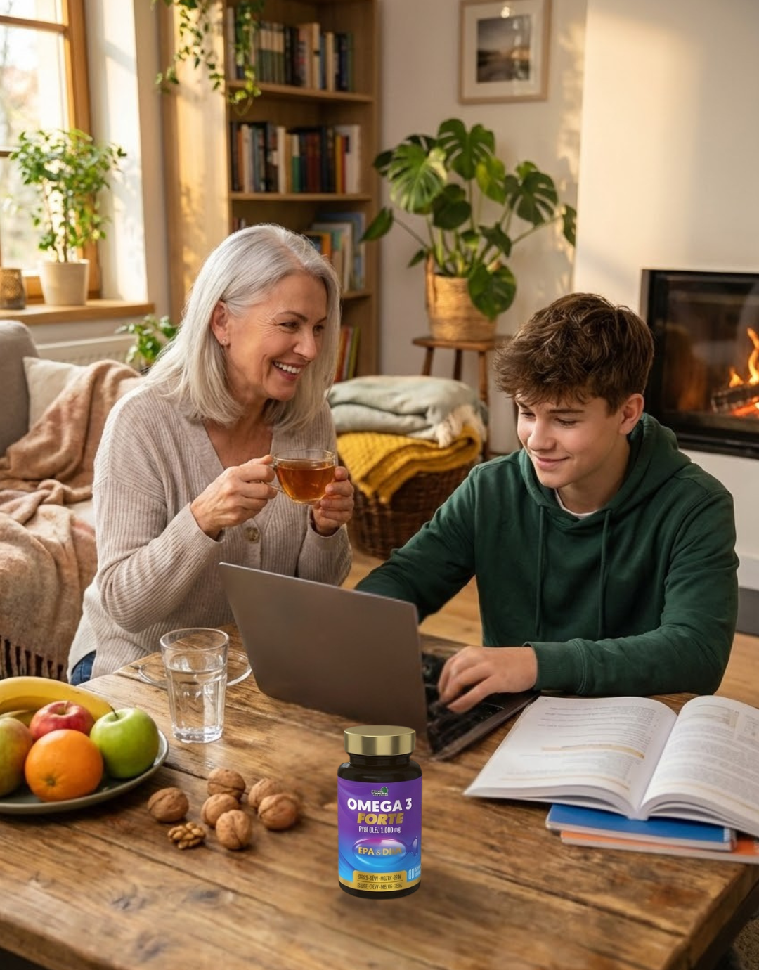 Naturprodukt Omega 3 FORTE. 1000 mg