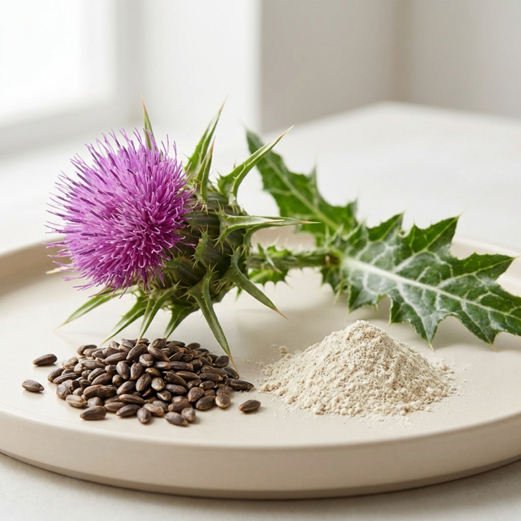 Naturprodukt Silymarin Forte 250 mikronizovaný s vitaminem D