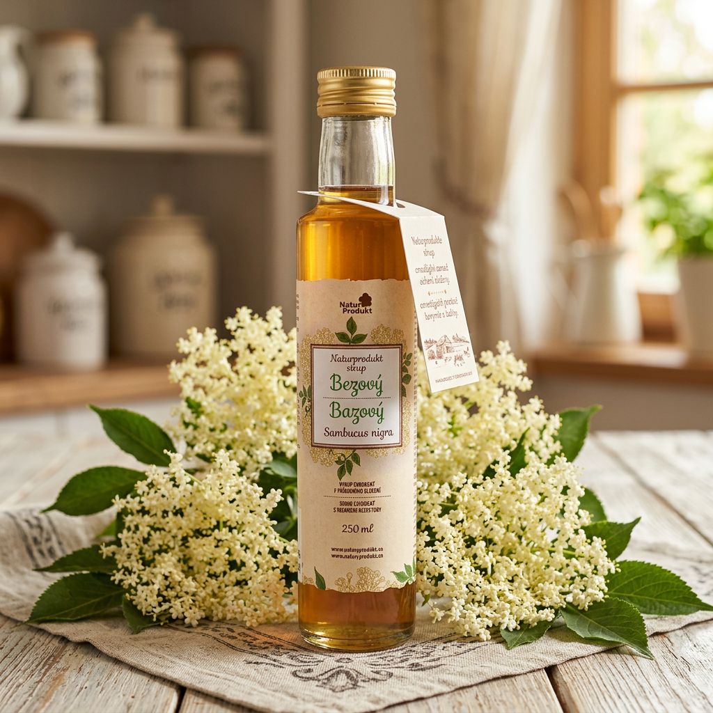 Naturprodukt sirup Bezový 250 ml