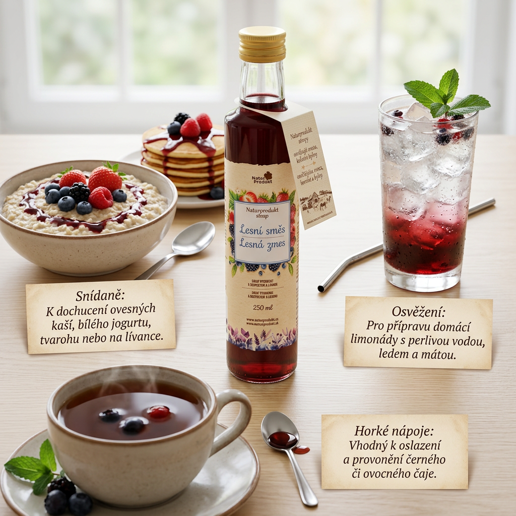 Naturprodukt sirup Lesní směs 250 ml