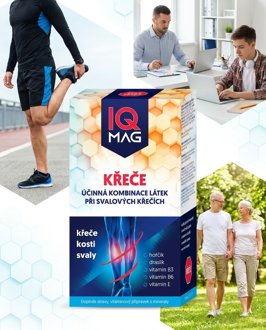 IQ Mag Křeče - při svalových křečích 60 tbl