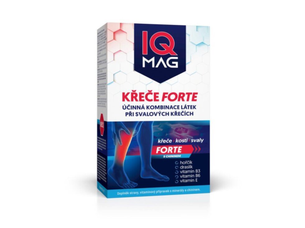 IQ Mag Křeče Forte - silnější úleva od křečí 60 tbl