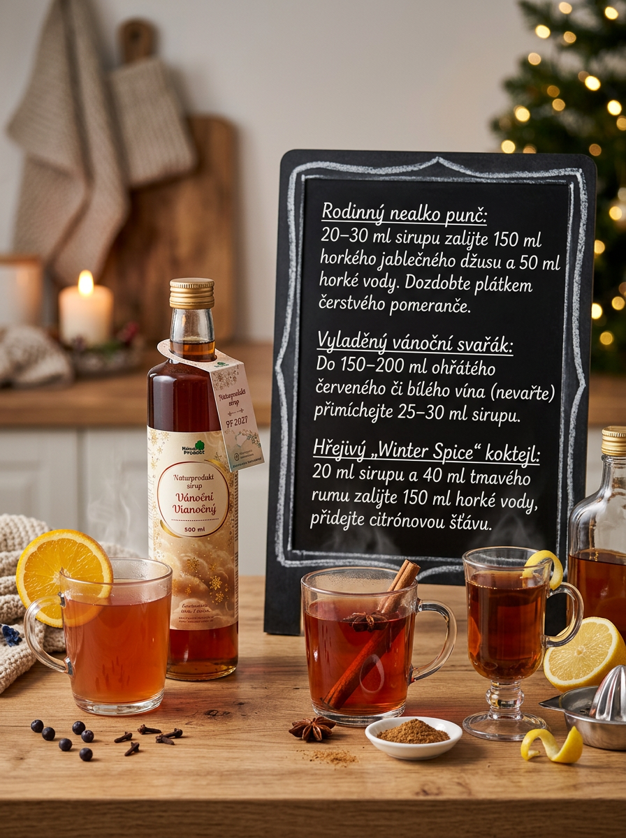 Naturprodukt sirup Vánoční 500 ml