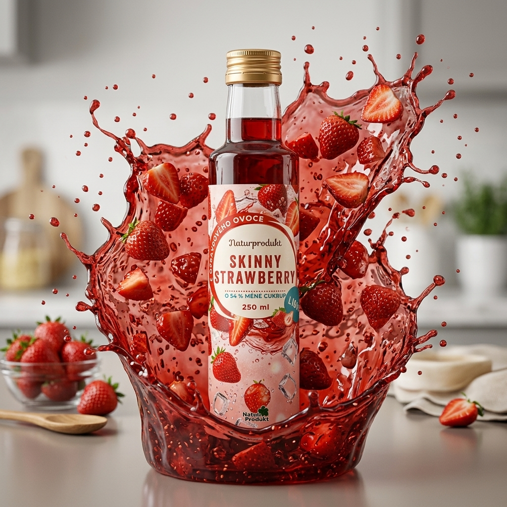 Sirup Skinny strawberry. 250 ml