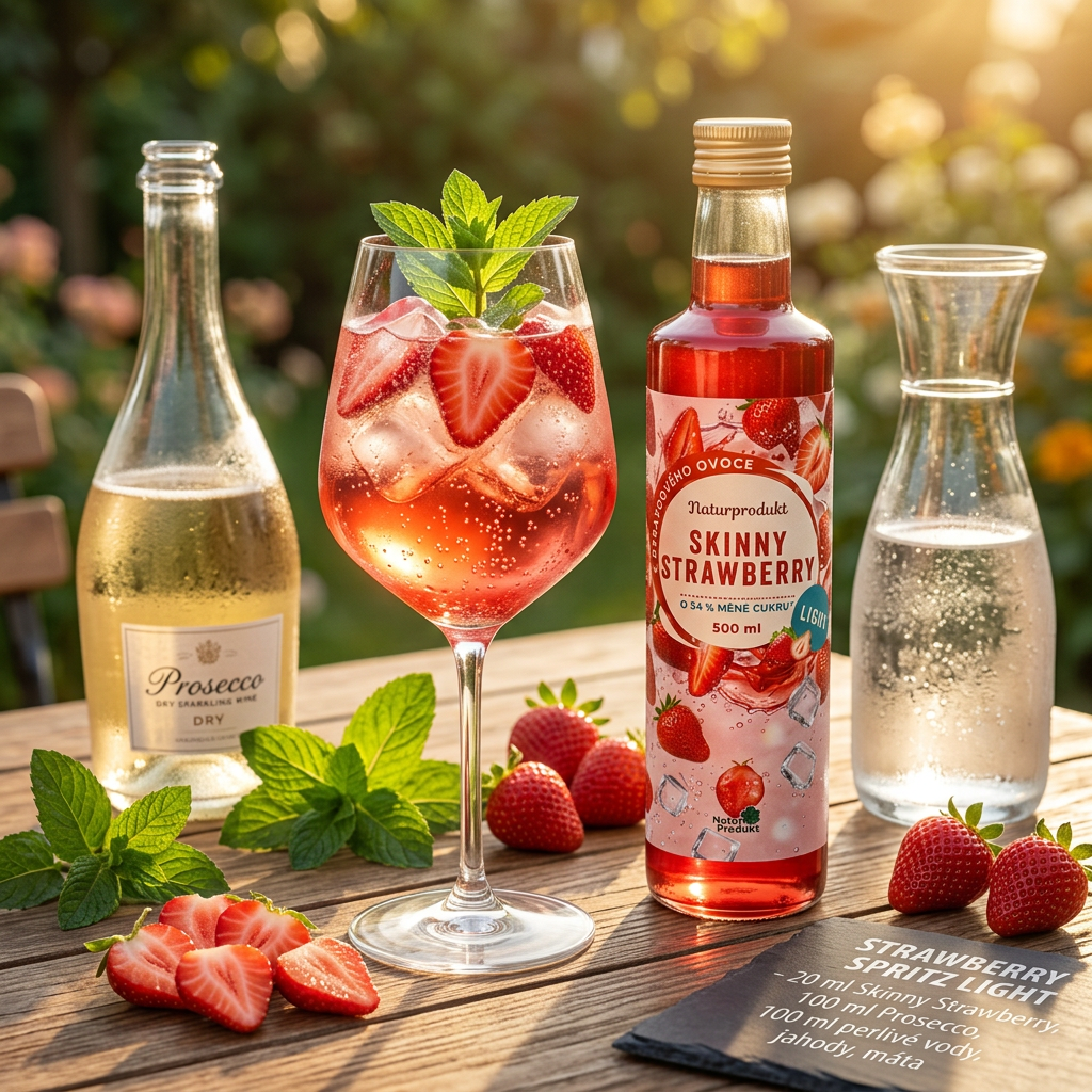 Sirup Skinny strawberry. 250 ml