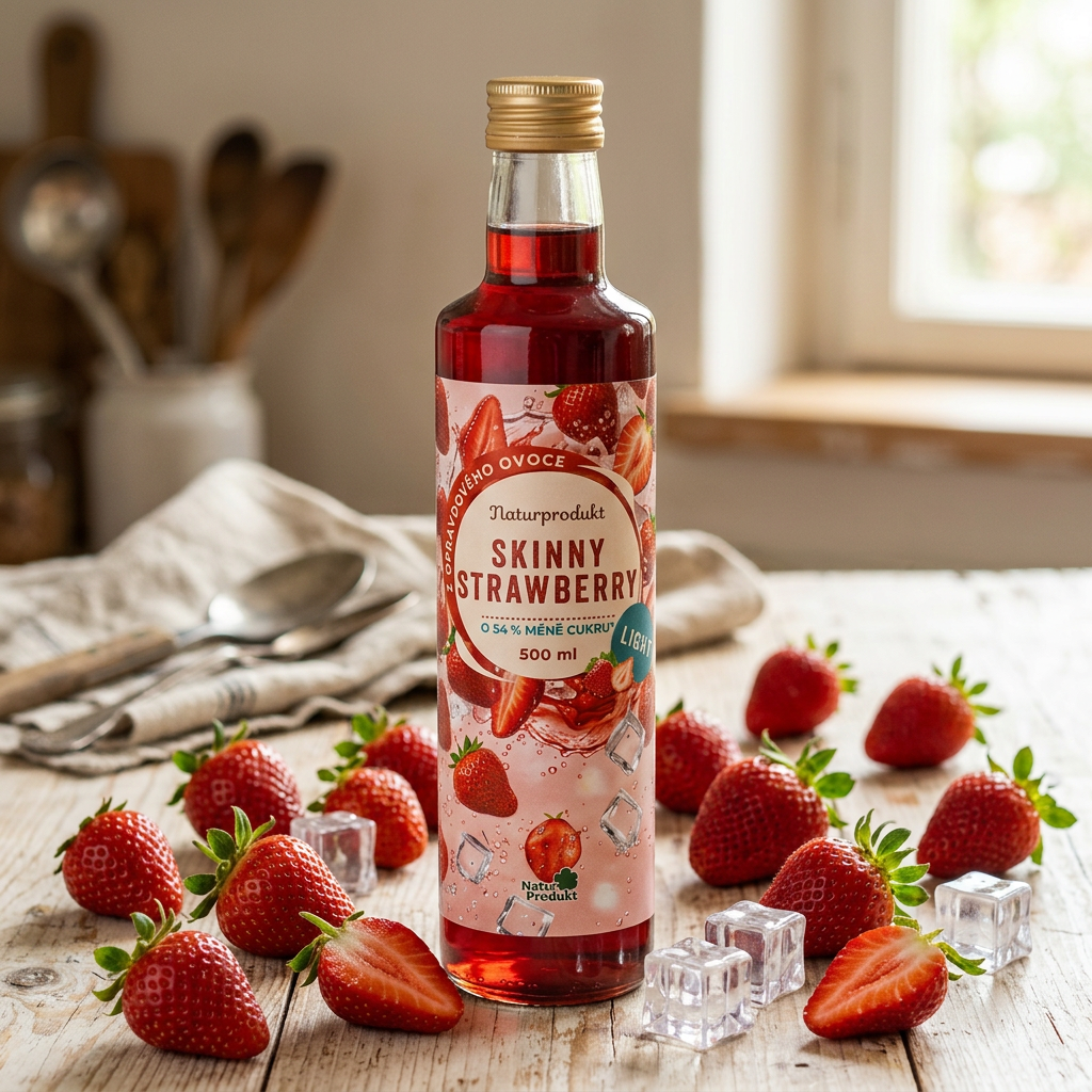 Sirup Skinny strawberry 500 ml