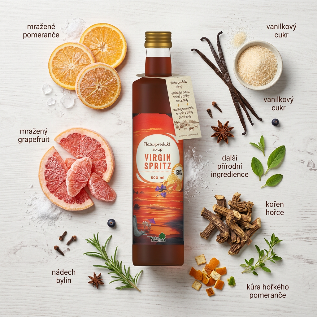 Naturprodukt sirup Virgin Spritz 500 ml