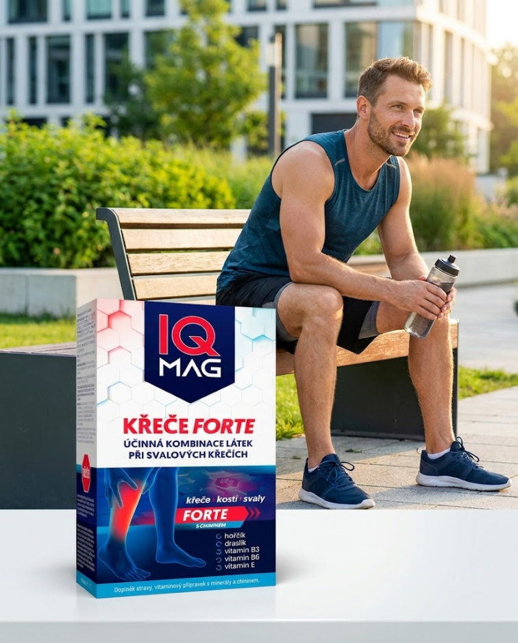 IQ Mag Křeče Forte - silnější úleva od křečí 60 tbl