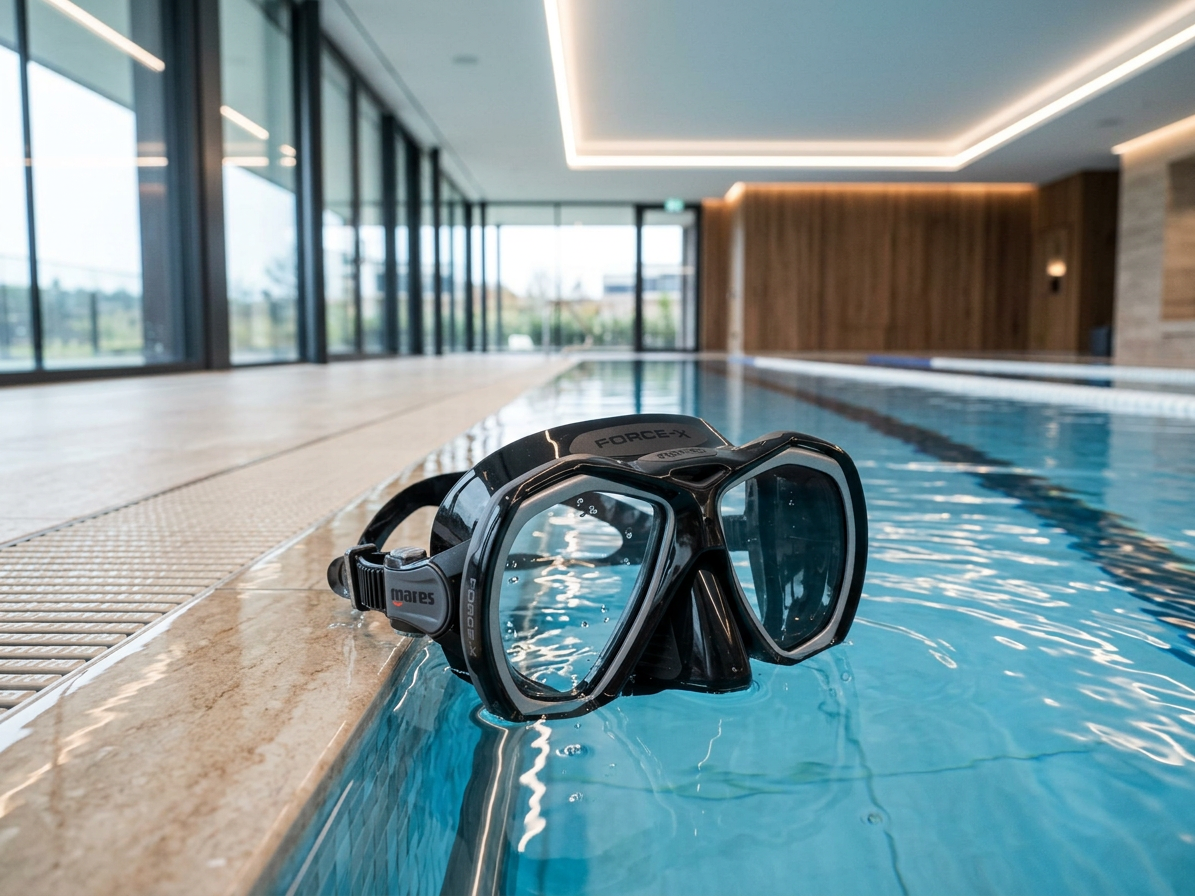 MARES Force-X Black Dark Grey - Špičková potápěčská maska