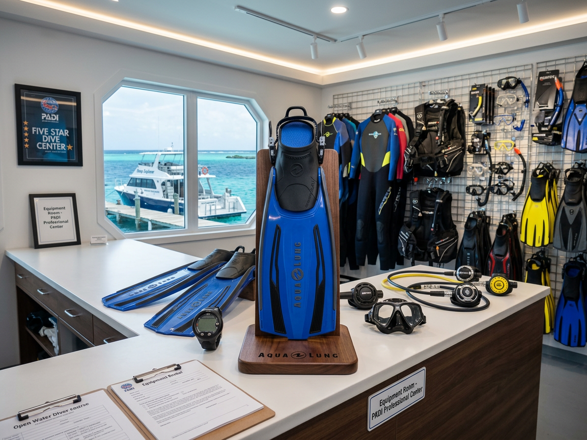 Aqualung Technisub STRATOS ADJ ploutve, modrá
