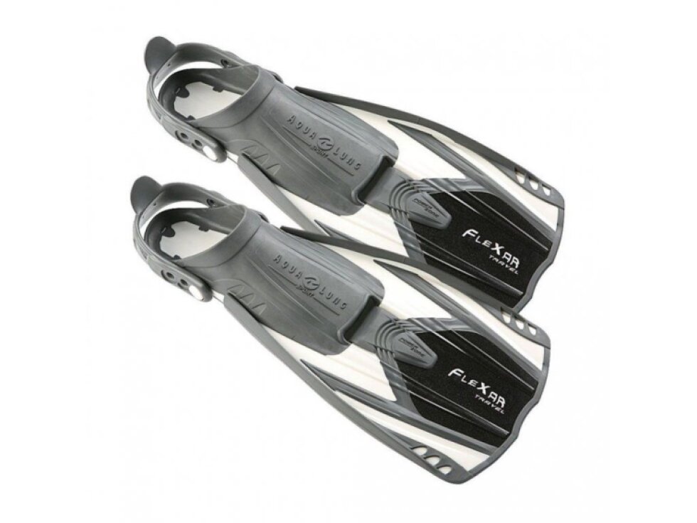 Aqualung Sport FLEXAR TRAVEL Ploutve, bílá/černá