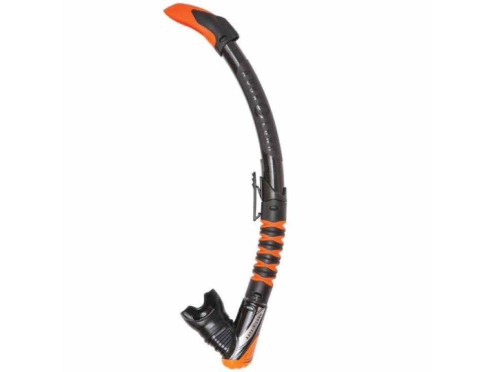 Šnorchl Aqualung ZEPHYR FLEX P.V. silikon černý, oranžová