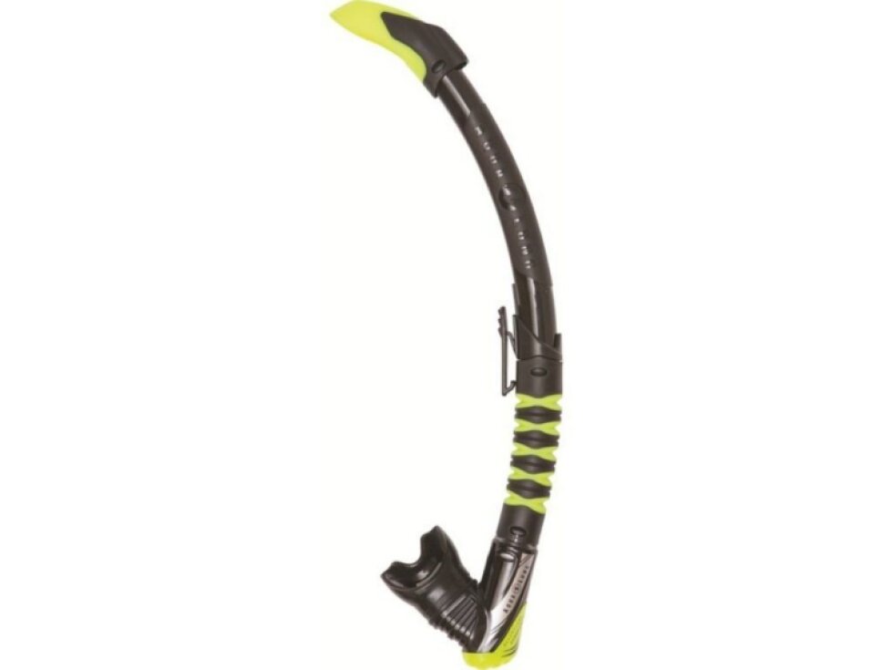 Šnorchl Aqualung ZEPHYR FLEX P.V. silikon černý, hot lime
