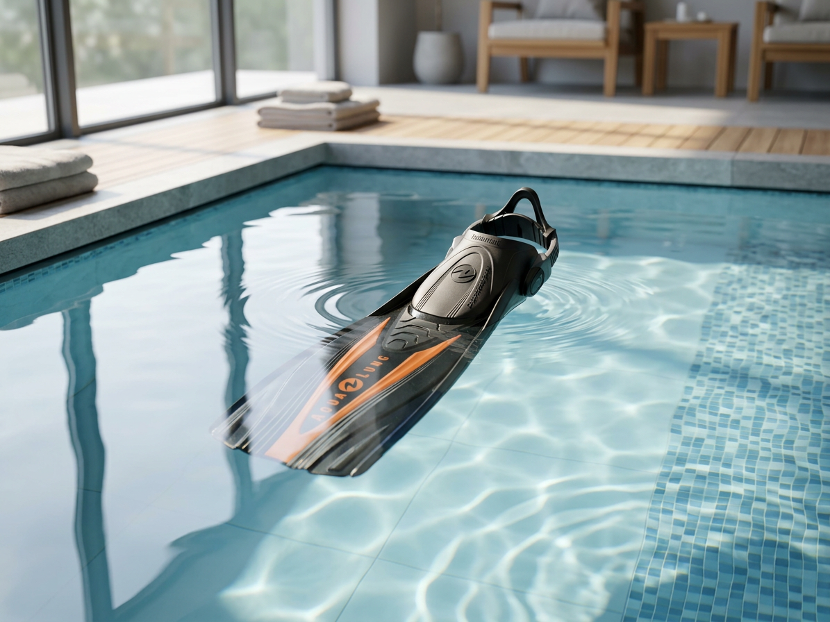 Aqualung Technisub EXPRESS ADJ - Oranžové ploutve s otevřenou patou