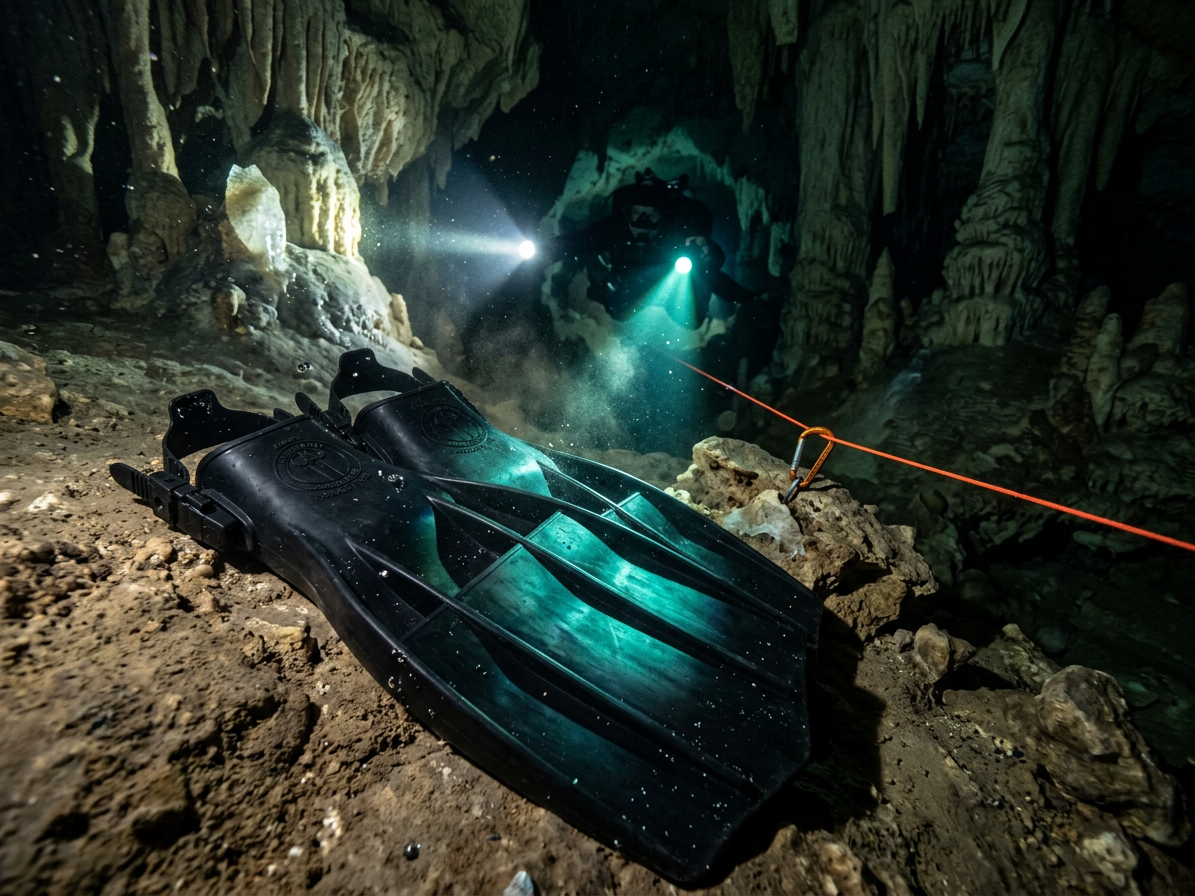Páskové ploutve Aqualung ROCKET FIN S/M, černé