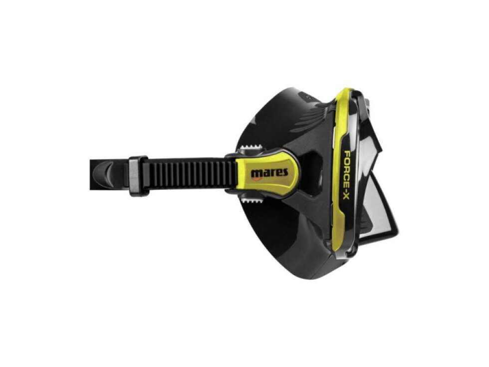 MARES Force-X Black Yellow Fluo - Špičková potápěčská maska