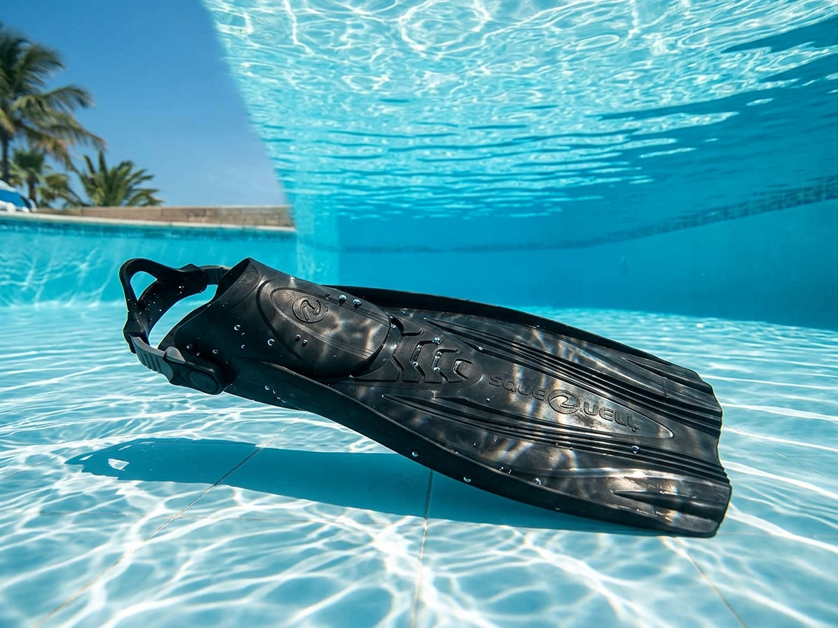 Aqualung Technisub EXPRESS ADJ Páskové Ploutve, Černá