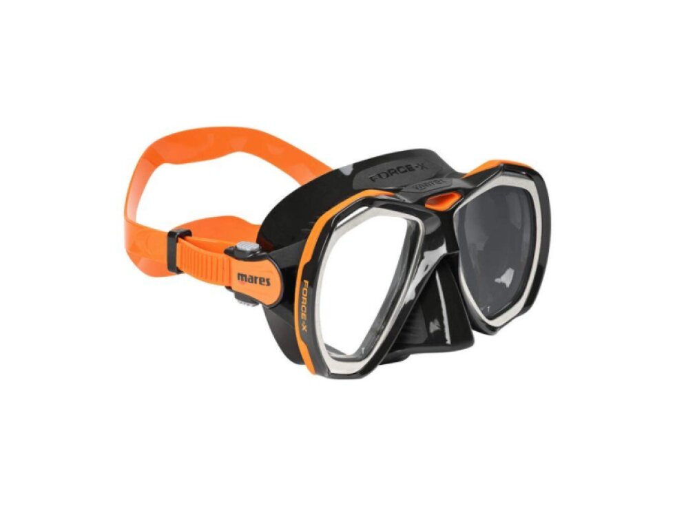 MARES Force-X Black Orange - Potápěčská maska