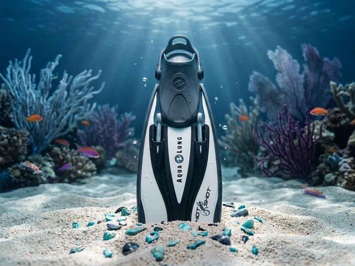 Aqualung Technisub Hot Shot ploutve - arktická bílá