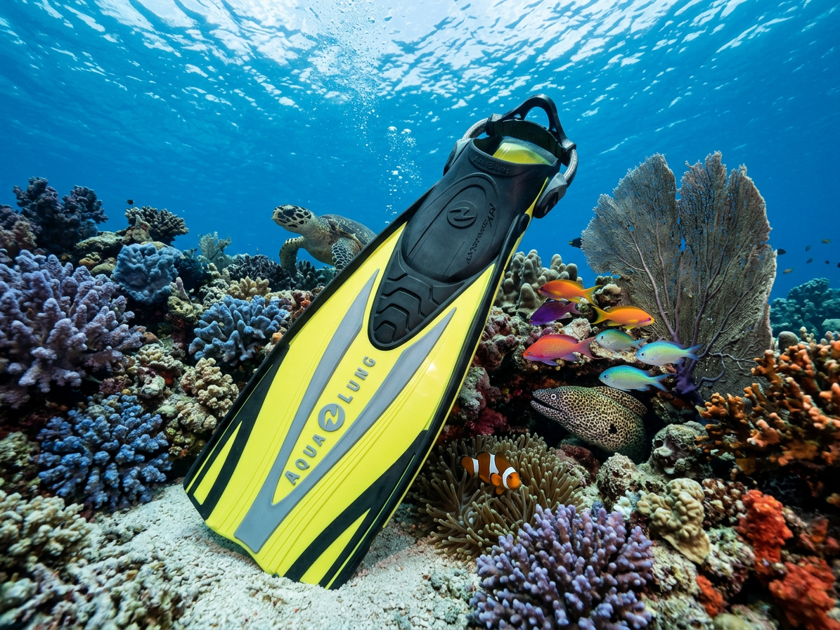 Aqualung Technisub EXPRESS ADJ ploutve - Žluté