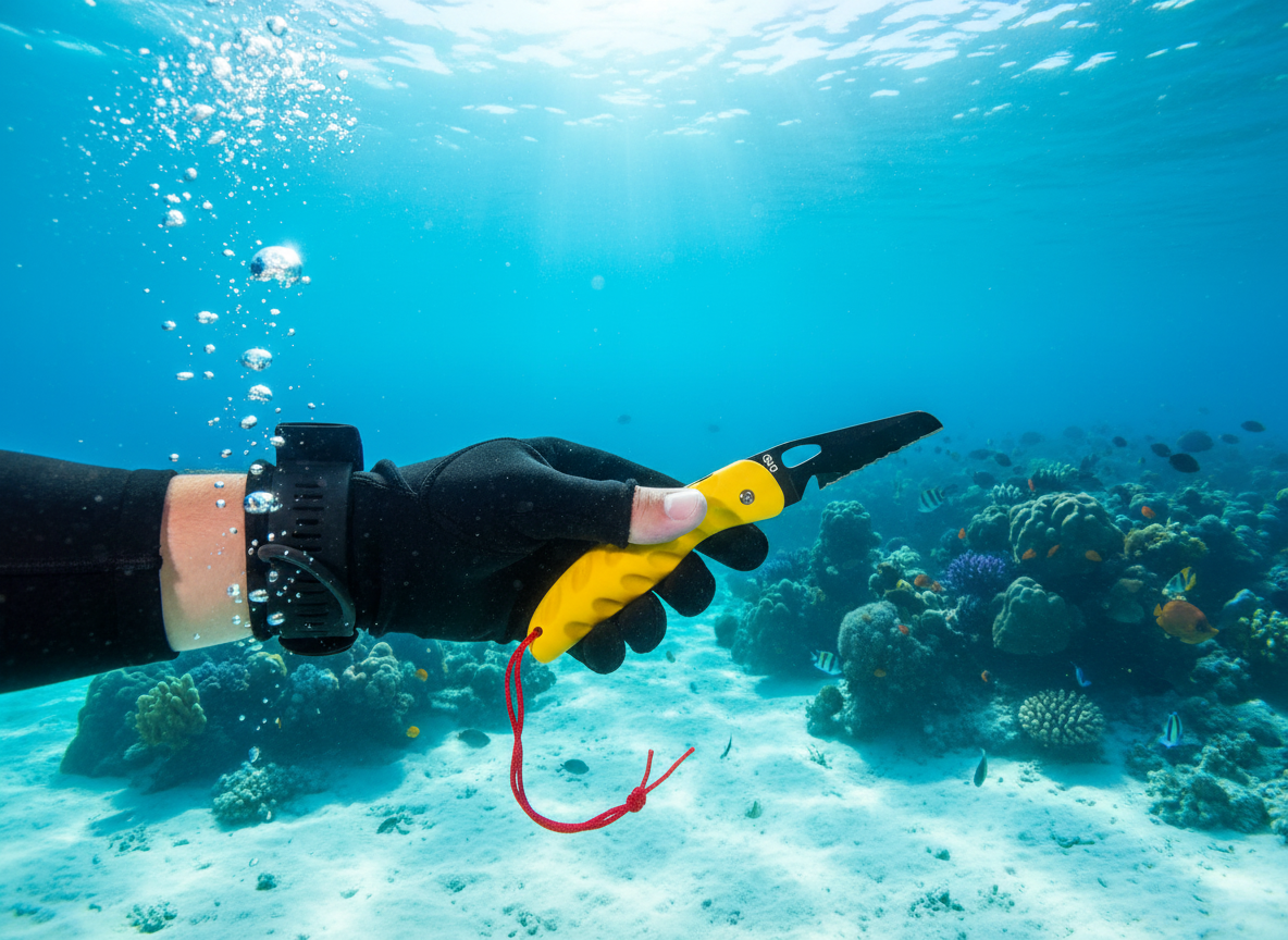 Nůž zavírací JTLine, nerez, žlutý