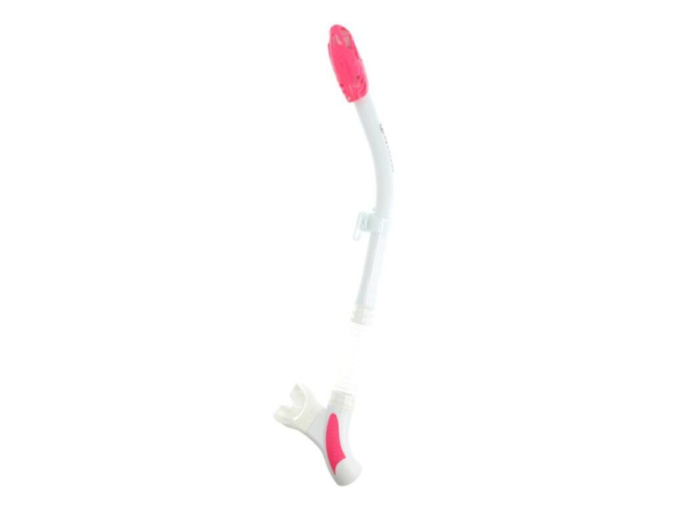 Šnorchl Aqualung IMPULSE DRY, bílá/růžová