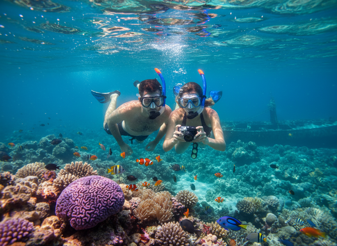 Šnorchl Aqualung Technisub AQUILON, modrá