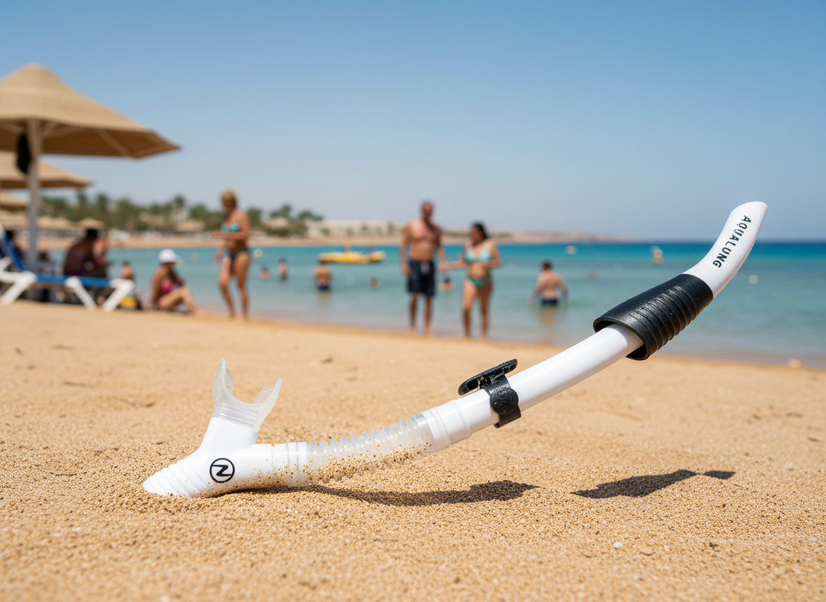 Šnorchl Aqualung IMPULSE 2 FLEX, bílá
