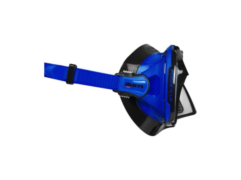 MARES Force-X Liquidskin Black/Blue - Prémiová maska
