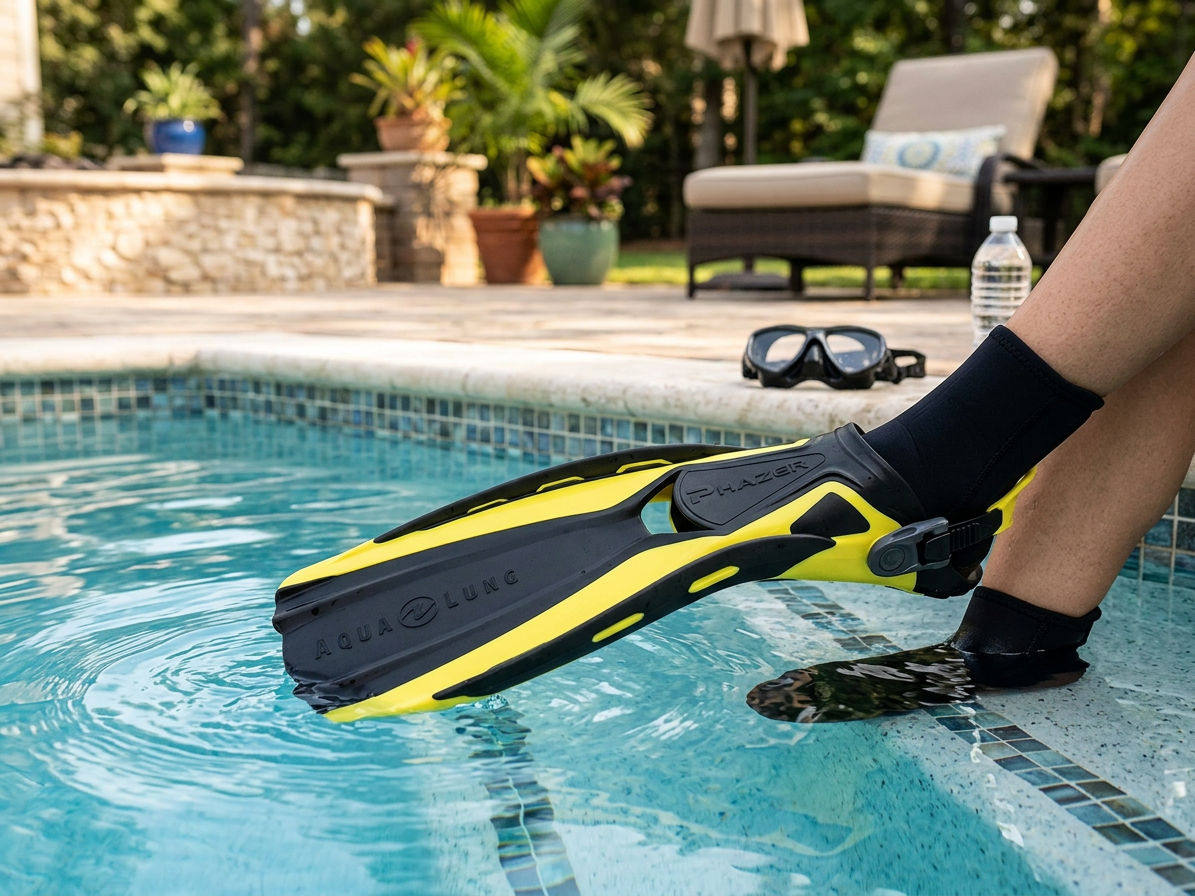 Aqualung Technisub PHAZER páskové ploutve, lime