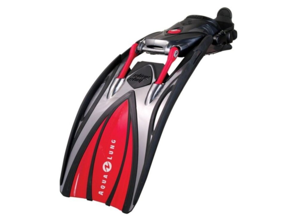 Aqualung Technisub SLINGSHOT ESBS, červené páskové ploutve