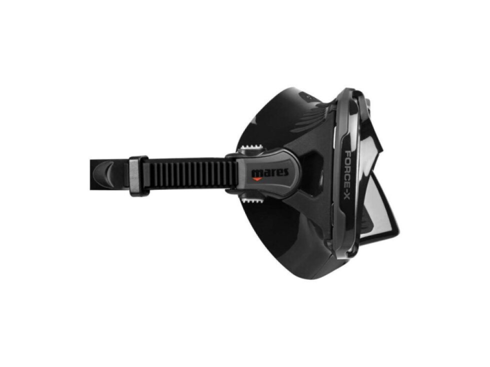 MARES Force-X Black Dark Grey - Špičková potápěčská maska