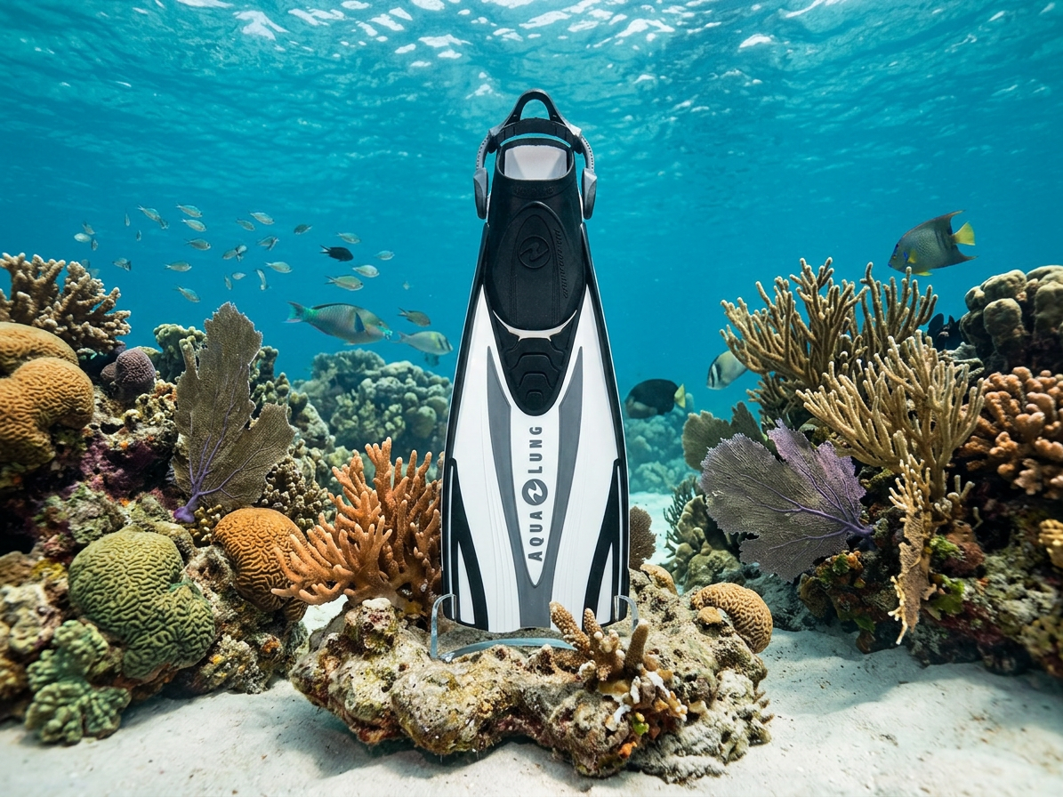 Aqualung Technisub Express ADJ ploutve, arktická bílá