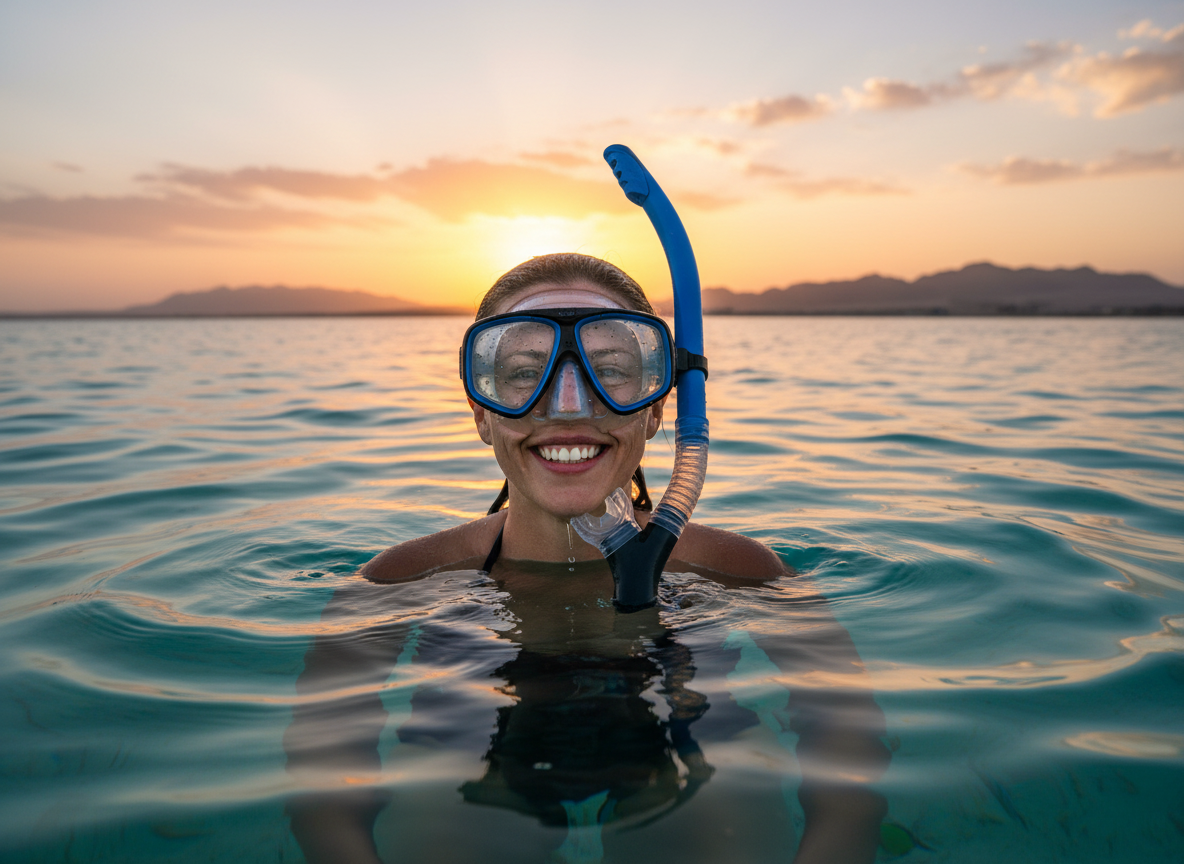 Šnorchl Aqualung IMPULSE 3 FLEX, modrá