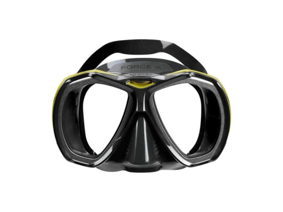 MARES Force-X Black Yellow Fluo - Špičková potápěčská maska