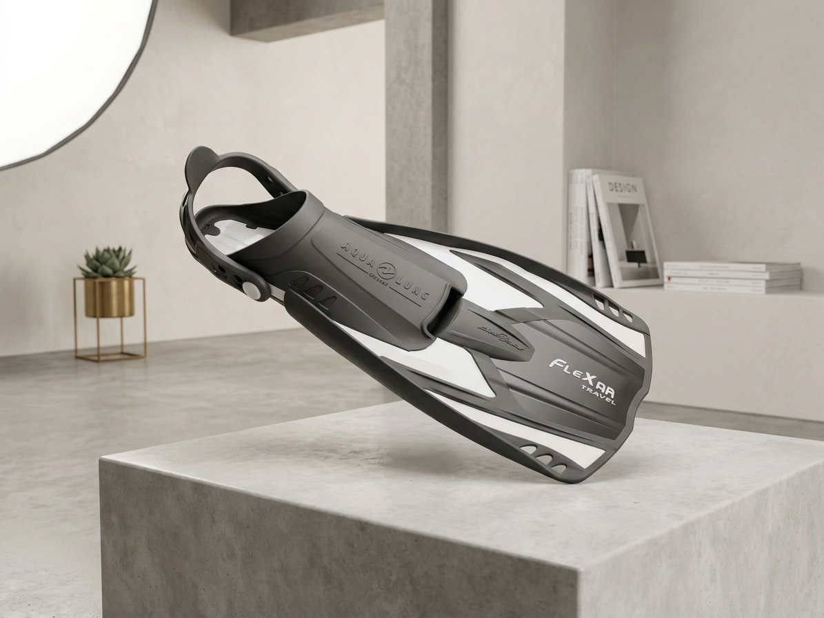 Aqualung Sport FLEXAR TRAVEL Ploutve, bílá/černá