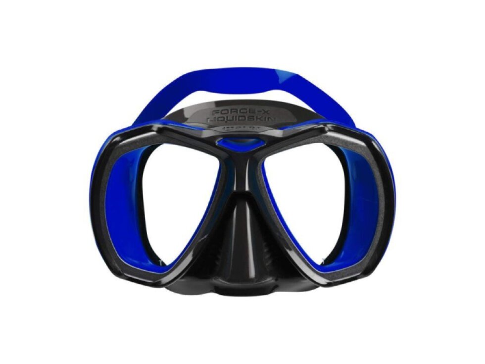MARES Force-X Liquidskin Black/Blue - Prémiová maska