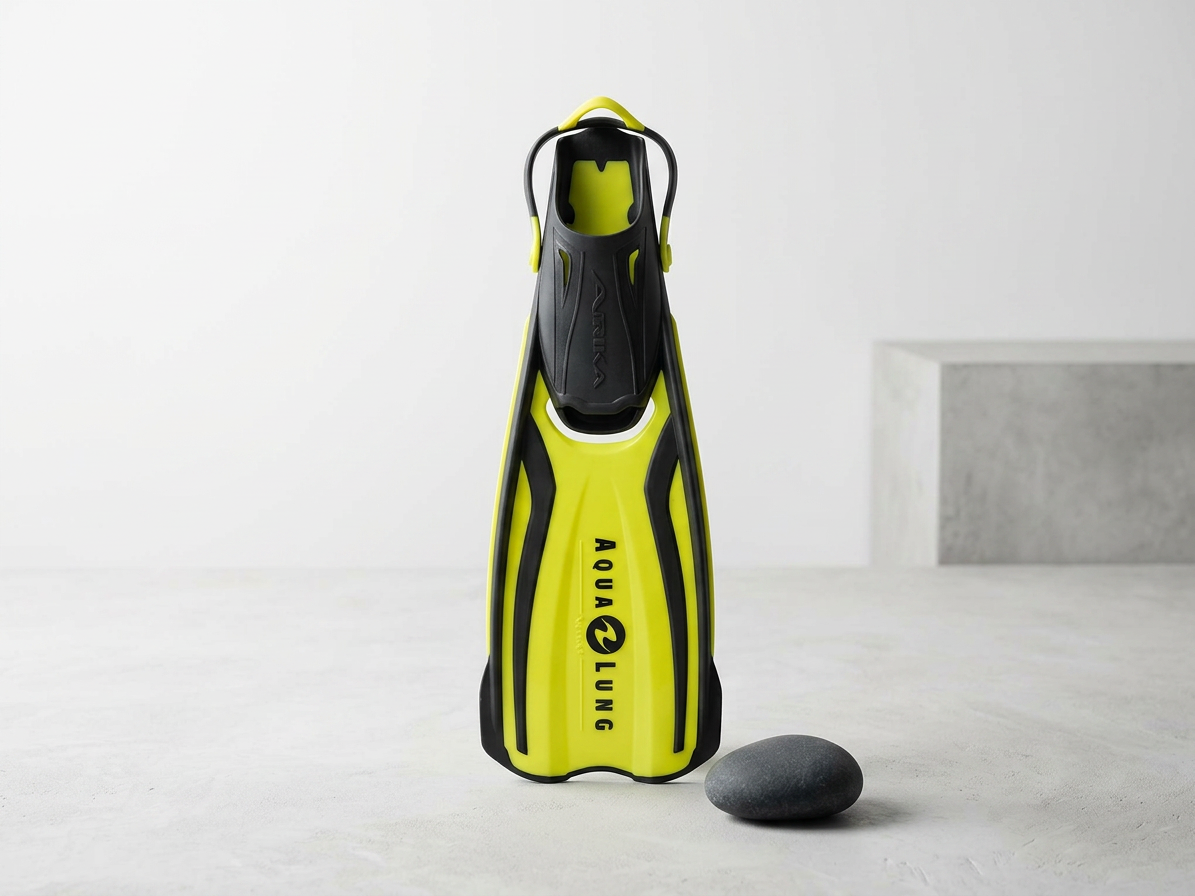Páskové ploutve Aqualung AMIKA Sport - Žluté