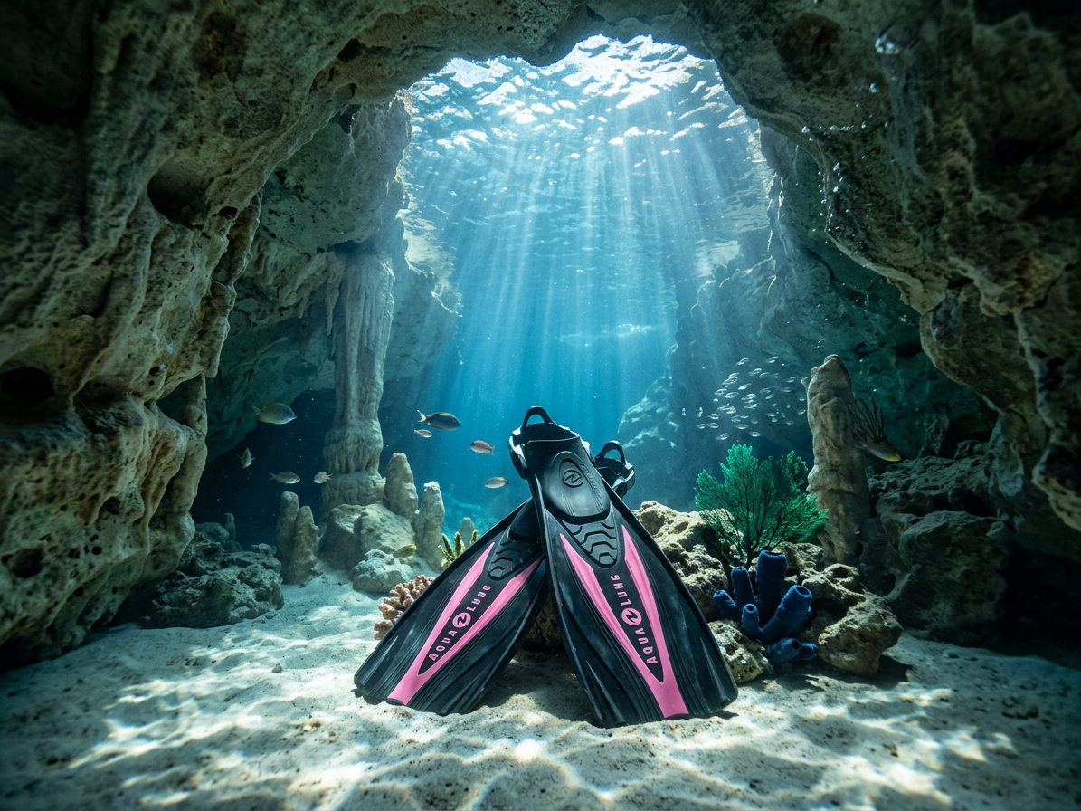 Aqualung Technisub EXPRESS ADJ ploutve - růžová, páskové