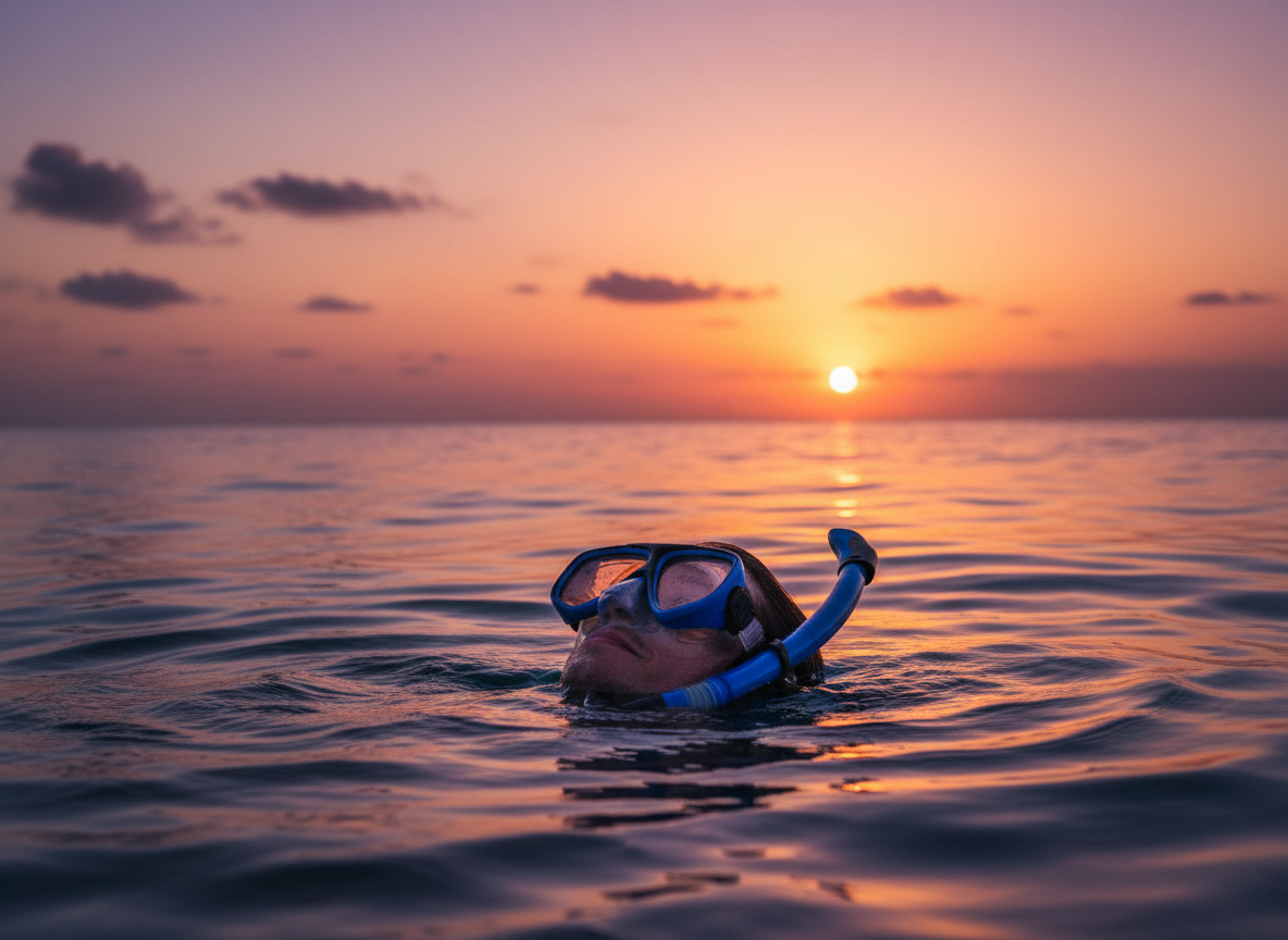 Šnorchl Aqualung Technisub AQUILON, modrá