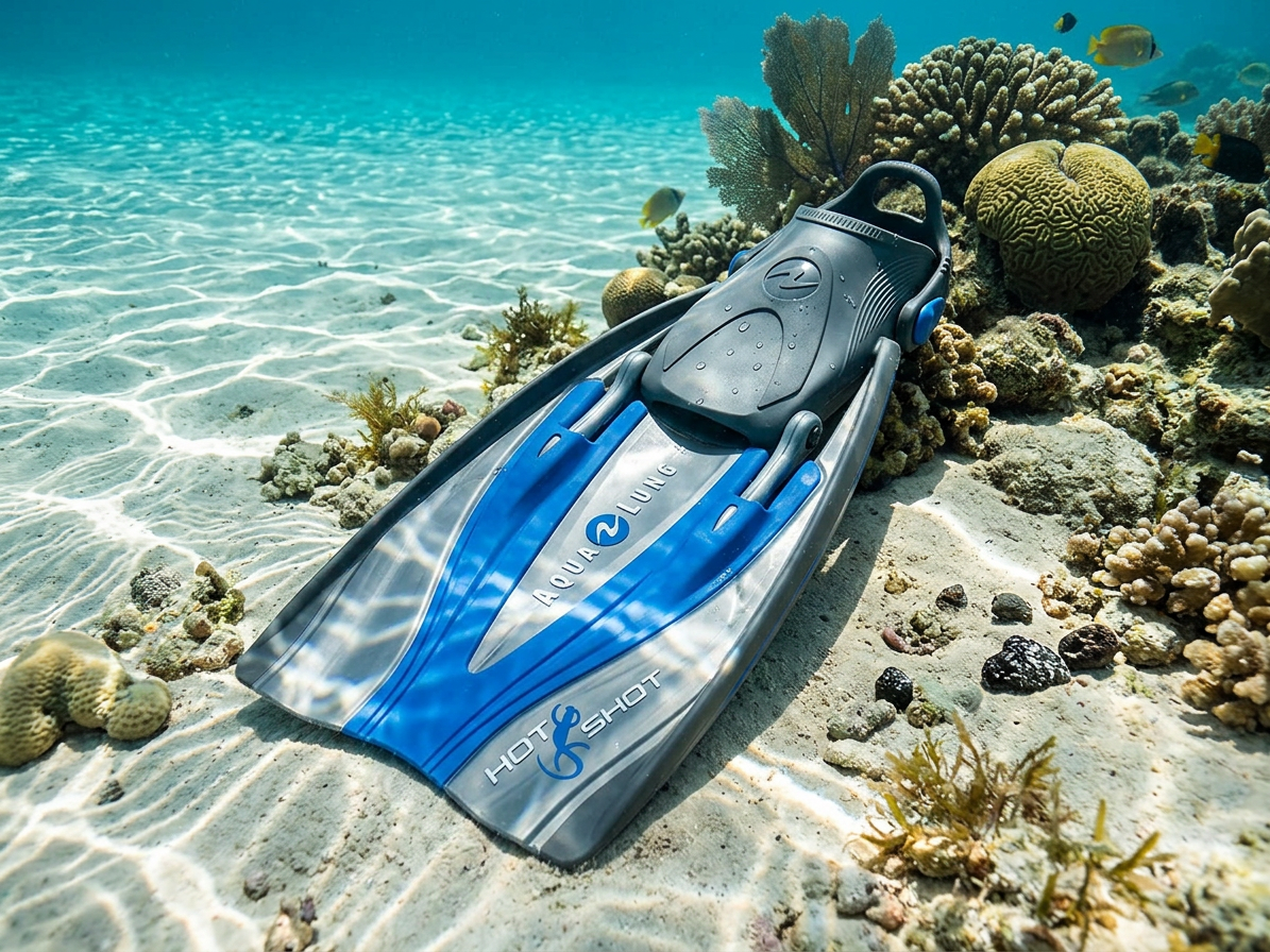 Aqualung Technisub Hot Shot páskové ploutve - modrá