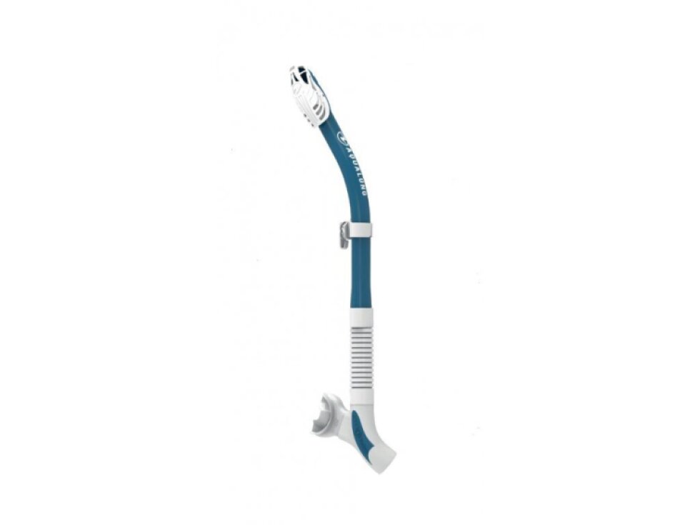 Šnorchl Aqualung IMPULSE DRY, petrol/bílá