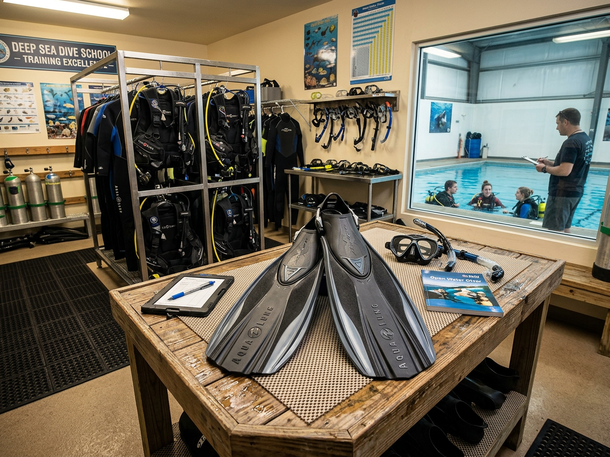 Aqualung Technisub XSHOT páskové ploutve, černé