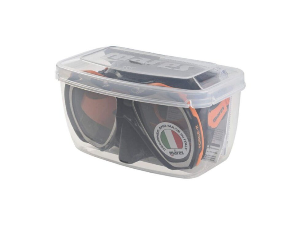 MARES Force-X Black Orange - Potápěčská maska