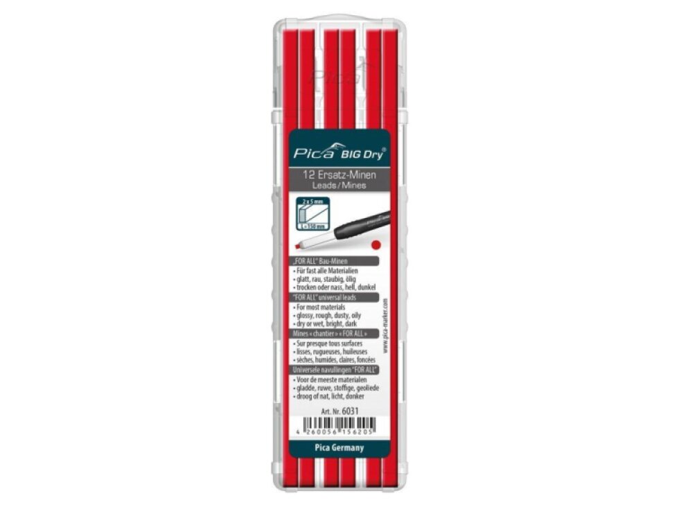 Pica - pencils for most materials for a carpenter's pencil