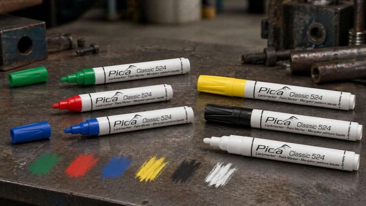 Pica | Classic 524 lakový popisovač 2–4 mm – kontrastní značení