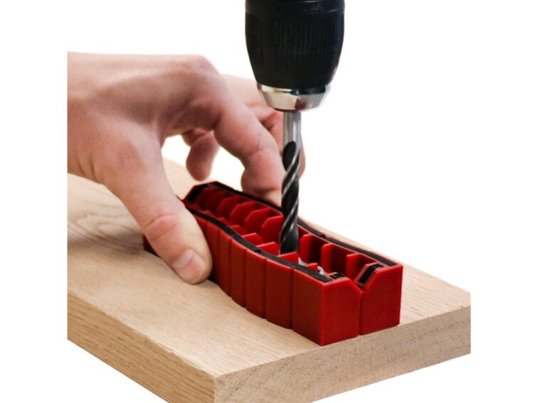 Milescraft | Vrtací šablona s ocelovými pouzdry - DrillBlock+