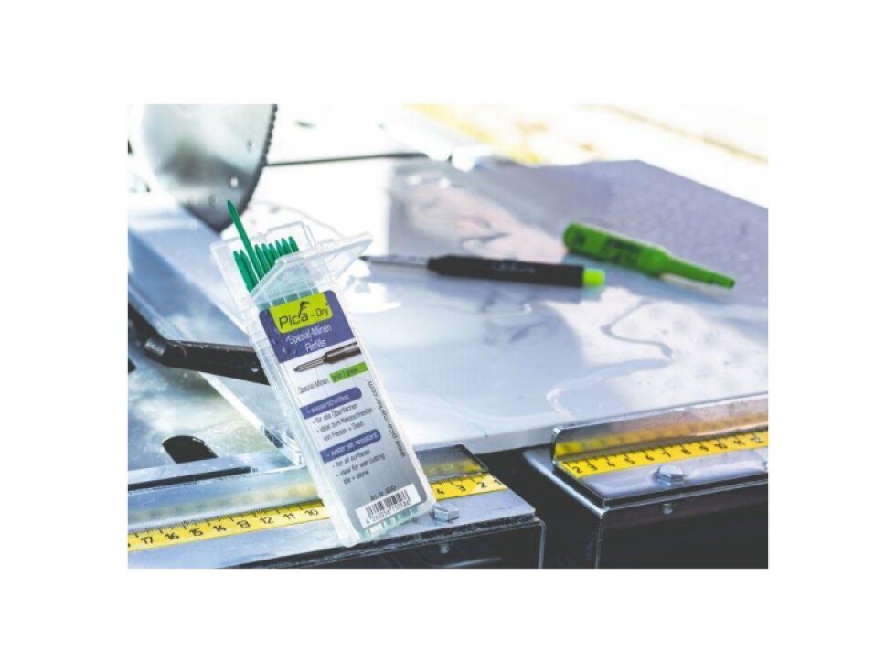 Pica Dry - Waterproof marking leads for wet tile cutting