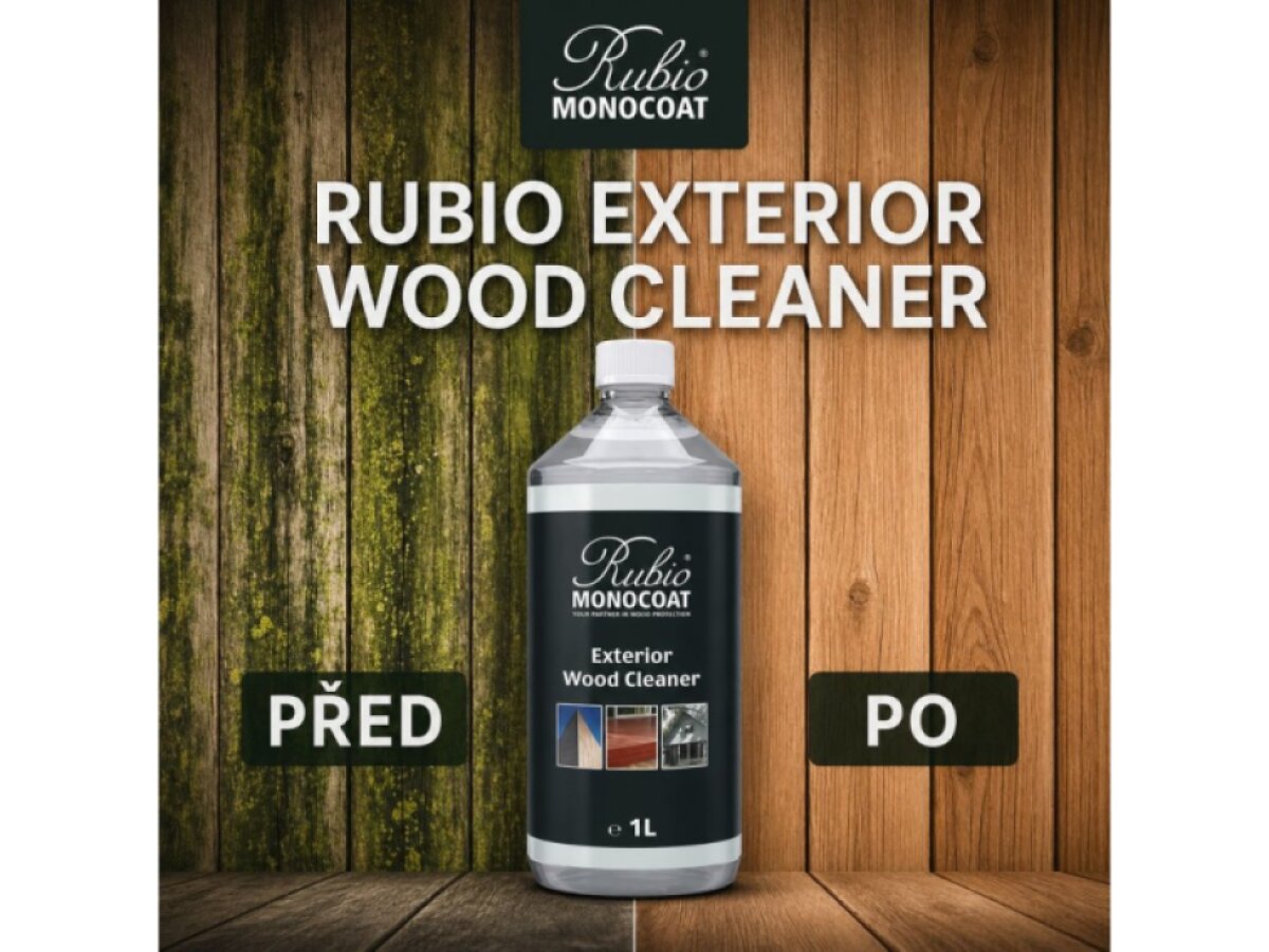 Rubio Monocoat | Exterior Wood Cleaner – čistič dřeva venku
